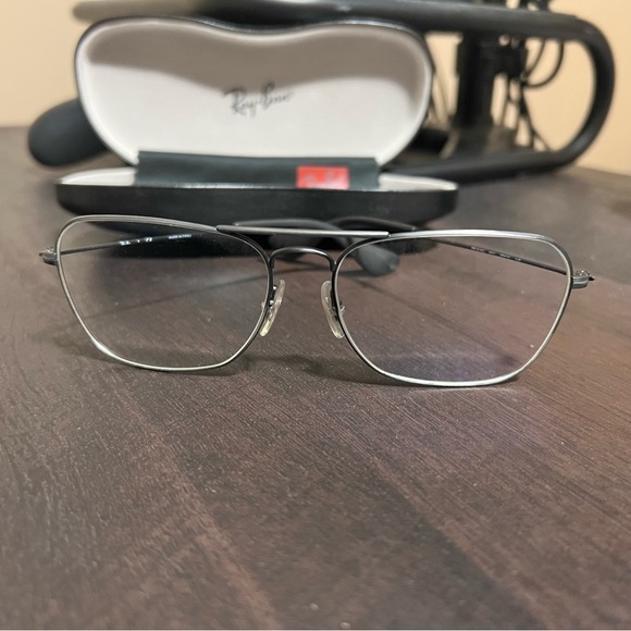 Ray-Ban RB3610V Optics Eyeglasses - 58-15-140 - Black/Grey - Picture 2 of 7